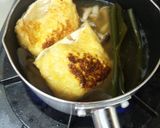 餅巾着の煮物♪作り方5写真