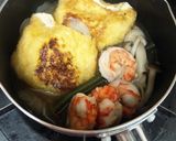 餅巾着の煮物♪作り方6写真