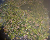 かぶの葉とひき肉のそぼろ炒め作り方3写真