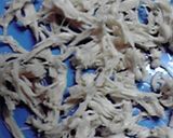 せりとささみの簡単和えもの作り方4写真