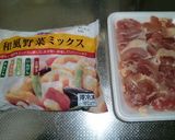 超簡単!冷凍野菜で筑前煮作り方1写真