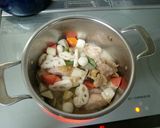 超簡単!冷凍野菜で筑前煮作り方3写真