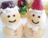 クリスマスにやって来る可愛いスノーマン作り方24写真