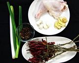 四川料理の定番、激辛、辣子鶏!!作り方1写真