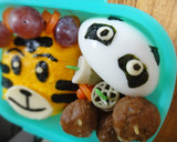 キャラ弁　ゆでたまご　簡単　たれぱんだ作り方4写真