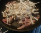 エリンギとベーコンのバター醤油炒め★作り方2写真