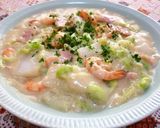 ❁豆乳で…えびと白菜のクリーム煮❁作り方4写真