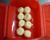 ＊ルクエde豆腐みたらし団子＊作り方2写真