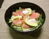 休日ランチに♪我が家の❤生ハム丼❤作り方3写真