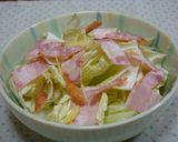 白菜とベーコンの簡単レンジ蒸し作り方4写真