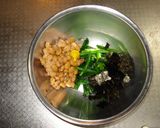 ほうれん草の納豆和え作り方3写真