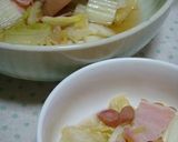 白菜とベーコンの簡単レンジ蒸し作り方8写真
