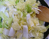 ☆白菜とほたてとハムのミルク煮☆作り方4写真