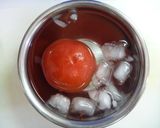 初めてのトマト　～離乳食 第⑫弾～作り方3写真