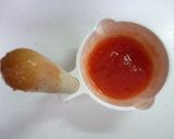 初めてのトマト　～離乳食 第⑫弾～作り方8写真