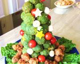 全部食べられるオードブルクリスマスツリー作り方9写真