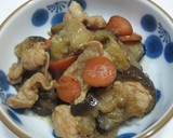 うちの干し野菜できんぴら風炒め物作り方3写真
