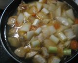 鶏肉と大根のあまから煮作り方5写真