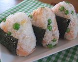 枝豆鮭チーズで鮮やかおにぎり作り方5写真