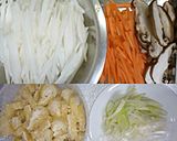 福島の郷土料理☆ひきないり（ひき菜炒り）作り方1写真