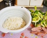 ✿お弁当に♪塩だれマヨ素麺チャンプルー✿作り方1写真
