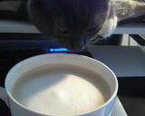 カフェラテ作り方4写真