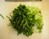 朝食に♪小松菜入り卵焼き作り方1写真