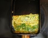 朝食に♪小松菜入り卵焼き作り方4写真
