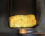 朝食に♪小松菜入り卵焼き作り方6写真