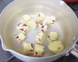 さつまいも入りおしるこ❤作り方1写真