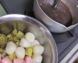 さつまいも入りおしるこ❤作り方4写真