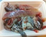 鯛のアラで☆あらら？！簡単お味噌汁作り方1写真