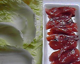 短時間で簡単！白菜と鮭の重ね蒸しあんかけ作り方1写真