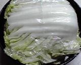 短時間で簡単！白菜と鮭の重ね蒸しあんかけ作り方3写真