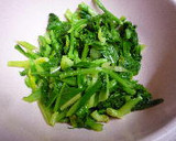 味噌と生姜の香りで楽しむ♡青菜のごま和え作り方1写真