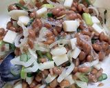 おつまみに　納豆チーズの包み揚げ作り方1写真
