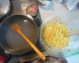 簡単混ぜるだけ！めんたいこパスタ作り方3写真