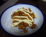 息子飯Vol.2～キムマヨ納豆丼作り方5写真