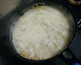 キムチクリームパスタ作り方4写真