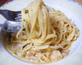 キムチクリームパスタ作り方6写真