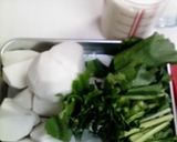 カブ・鶏肉 豆乳スープ作り方1写真