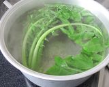 大根の葉で♪カレー風味のあんかけ丼作り方1写真