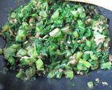 大根の葉で♪カレー風味のあんかけ丼作り方4写真