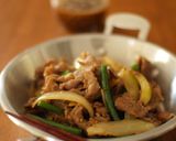 ウチの定番・林檎たっぷりお肉のタレ。作り方3写真