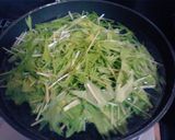 水菜の簡単辛子和え作り方2写真