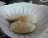 鶏胸肉のバンバンジー~野菜消費~作り方3写真