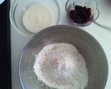 クランベリー＊クリームチーズクッキー作り方1写真