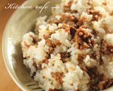 合い挽き肉と玉ねぎの簡単ふりかけ作り方4写真