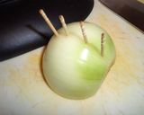 グリルで!玉ねぎのごま味噌焼き★作り方1写真