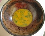 レンジ＊茶碗で卵炒飯作り方1写真